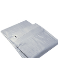 Erickson 10 Mil Tarp, Silver, Poylethelene Weave 57029